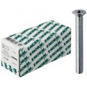 Vis a tete H DIN 965 4.8 -H HDG M5x40 KP E-NORMpro (Par 100)
