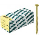 Vis agglo SPS SeKo galvanisé Jaune Filetage partiel PZD 4,5x 30/18 E-NORMpro (Par 500)