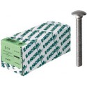 Boulon tete bombé DIN 603 o.Mu acier inoxydable A2 M5x20 HP E-NORMpro (Par 100)