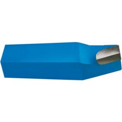 Outil à charioter droit, en carbure, DIN 4971 - ISO 1, carbure K10/K20, à gauche, Queue vierkant : 25 x 25 mm, Long. totale 140 mm