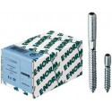 Vis double filetage galva ISR 25 M10x60 HP E-NORMpro (Par 100)