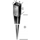 Point d'ancrage tzn 71x750 force 2,0mm