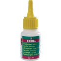 Colle instantanée viscosité élevée 20g E-COLL (Par 10)
