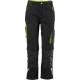 Pantalon de travail enfant Fortis 24, Black/limegreen,Gr98-104