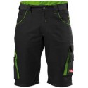 Bermuda Homme Fortis 24,Black/lime green,Taille 62