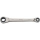 Clé a cliquet 10x13/17x19mm FORTIS