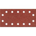Papier abrasif Velcro rectangulaire Kor.115x230mm,K 40,14L.FORTIS