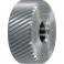 Molette, forme BL spirale à gauche (30°), Molette d1 x Larg. : b x perçage d2 : 20 x 8 x 6 mm, Graduation 0,6 mm