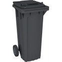 Bac poubelle 60 Litres , gris