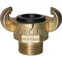 Raccord fileté DIN 3489 largeur 17 mm AG 3/4"