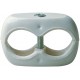 Collier de serrage double plastique 13x13 mm (Par 100)
