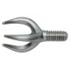 Griffe 3 dents 50 mm 1/2" fil E+R