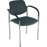 Chaise STYL m.Arml. chrom/anthracite (Par 4)