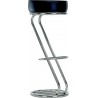 Tabouret ZETA H830mm chrom/noir (Par 2)