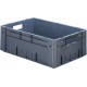Caisse de transport gerbable VTK 600/210-0 rouge (Par 2)