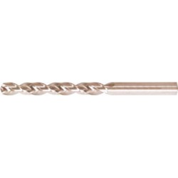 Foret hélicoïdal à queue cylindrique, en acier à coupe rapide, type W, DIN 338, surface sans revêtement, Ø h8 : 2,00 mm, Long. totale 49 mm