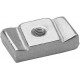 Plaque filetée Typ 50/30 galZn M12 (Par 100)