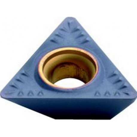 Plaquette amovible de fraisage ISO, Désignation : TCGX 16T304 Alu KTE20, Rayon d'angle : 0,4 (Par 10)