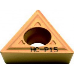 Plaquette amovible de fraisage ISO, Désignation : TCMT 110204 WM MTM10, Rayon d'angle : 0,4 (Par 10)