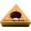 Plaquette amovible de fraisage ISO, Désignation : TCMT 110204 WM MTM10, Rayon d'angle : 0,4 (Par 10)