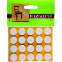Tampons feutre Sk marron 22mm 16 St. (Par 25)