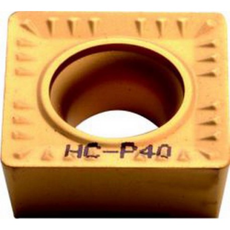 Plaquette amovible de fraisage ISO, Désignation : SCMT 120408 WM PTT35, Rayon d'angle : 0,8 (Par 10)