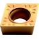 Plaquette amovible de tournage ISO, Désignation : CCMT 09T304 WM PTT20, Rayon d'angle : 0,4 (Par 10)