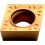 Plaquette amovible de tournage ISO, Désignation : CCMT 09T304 WM PTT20, Rayon d'angle : 0,4 (Par 10)