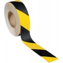Bande anti-dérapant 50mmx18,25m noir/jaune