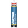 Acryrub matériau d'étanchéité acrylique 310ml, SOUDAL blanc (Par 15)