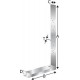 Ancrage pour montant d'ossature HD340M12G-B SST (Par 10)