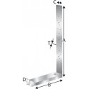 Ancrage pour montant d'ossature HD400M16G-B SST (Par 10)