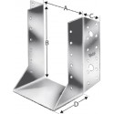 Sabot de charpente exterieur BSN100/140 SST (Par 40)