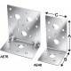 Connecteur d'angle AE48 SST (Par 100)
