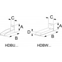 PIÈCE INFÉRIEURE D'ANCRAGE DE TENSION SST HDBU220G (Par 10)
