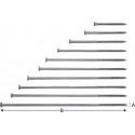 Clou de chevron SN, galvanisé 6,0x 260 (Par 50)