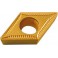 Plaquette amovible de tournage ISO, Désignation : DCMT 070204 F PMK 5025, Rayon d'angle : 0,4 (Par 10)