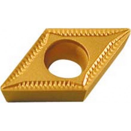 Plaquette amovible de tournage ISO, Désignation : DCMT 11T304 F PMK 5025, Rayon d'angle : 0,4 (Par 10)