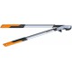 Coupe-branches a crémaillère/lame franche 80 cm ø 55 mm - Fiskars 112490 Powergear X L