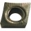 Plaquette amovible de tournage ISO positive 7°, Désignation : CCGT 060202 AL N 5020, Rayon d'angle : 0,2 (Par 10)
