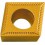 Plaquette amovible de tournage ISO positive 7°, Désignation : CCMT 060204 F PMK 5025, Rayon d'angle : 0,4 (Par 10)