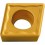Plaquette amovible de tournage ISO positive 7°, Désignation : CCMT 060202 M PMK 5025, Rayon d'angle : 0,2 (Par 10)