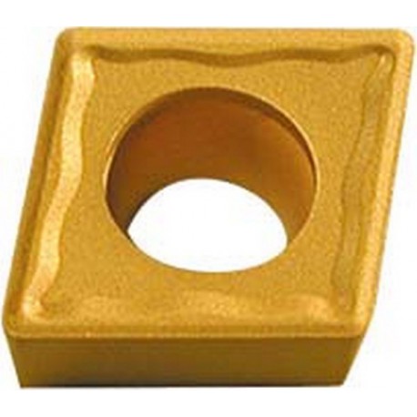 Plaquette amovible de tournage ISO positive 7°, Désignation : CCMT 060204 M PMK 5025, Rayon d'angle : 0,4 (Par 10)