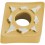 Plaquette amovible de tournage ISO, Désignation : CNMG 120408 WM PMK 5025, Rayon d'angle : 0,8 (Par 10)