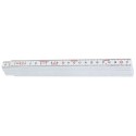 Mètre pliant 1m blanc Hultafors