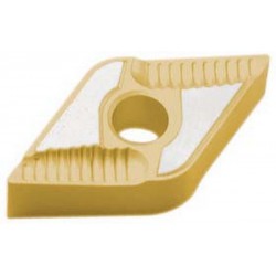 Plaquette amovible de tournage ISO, Désignation : DNMG 150608 R-EC U 5035, Rayon d'angle : 0,8 (Par 10)