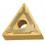 Plaquette amovible de tournage ISO, Désignation : TNMG 160404 F U 5035, Rayon d'angle : 0,4 (Par 10)
