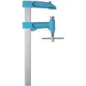 Serre-joint a pompe 3p urko - Serrage mm.400 - Saillie mm.220 - Rail mm.40 x 10