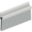 Bas de porte en aluminium avec brosse IBS 50 100cm
