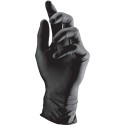 Gant jetable Semperguard Nitril Style taille XL noir nitrile EN 374, EN 455 catégorie EPI III 90 pièces/boîte SEMPERIT